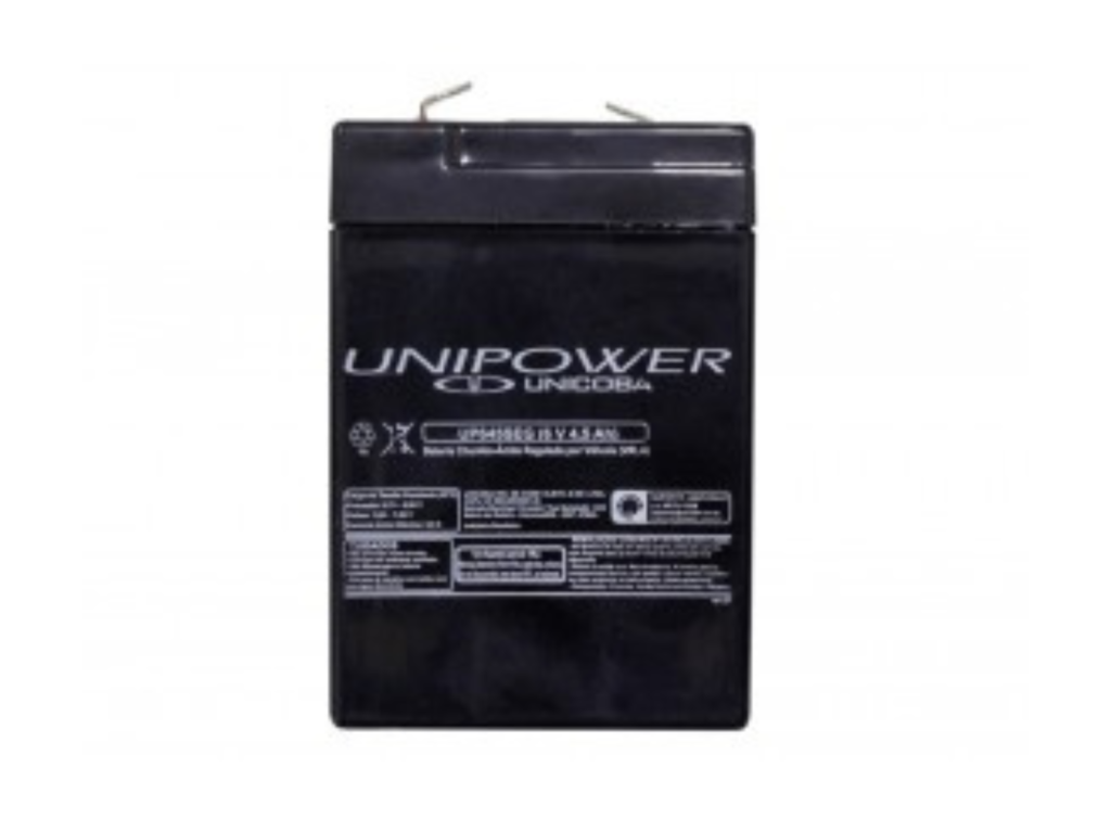 13 - Bateria Recarregável 6V-4AH