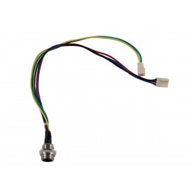 9 - Conector Circular RS232 com chicote